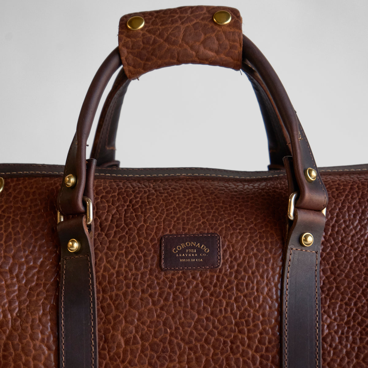 No.007 Duffel | Bison Walnut