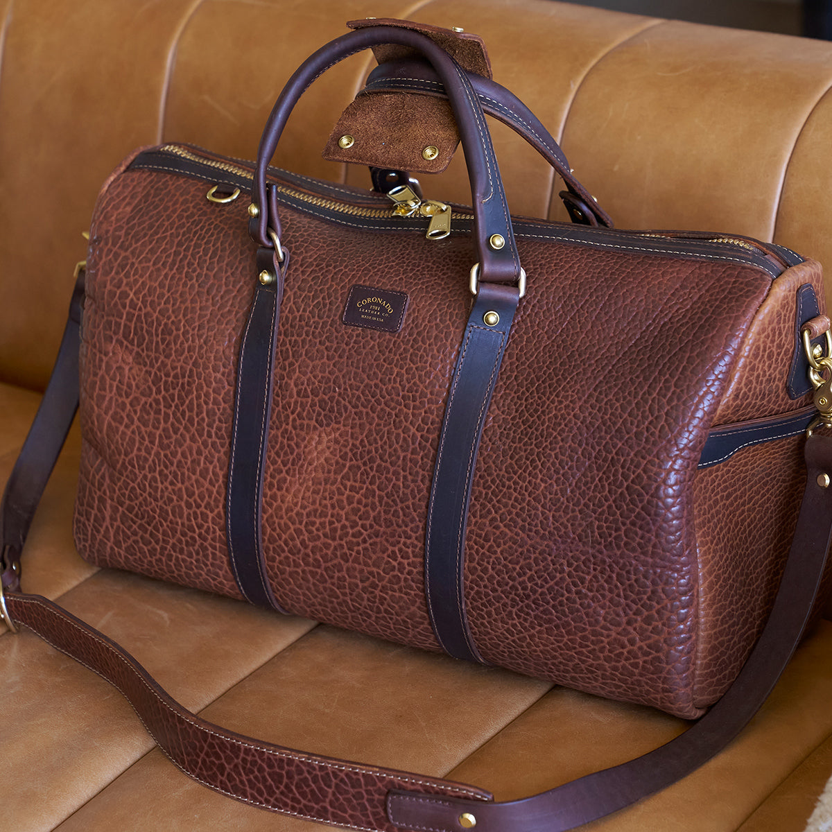 No.007 Duffel | Bison Walnut
