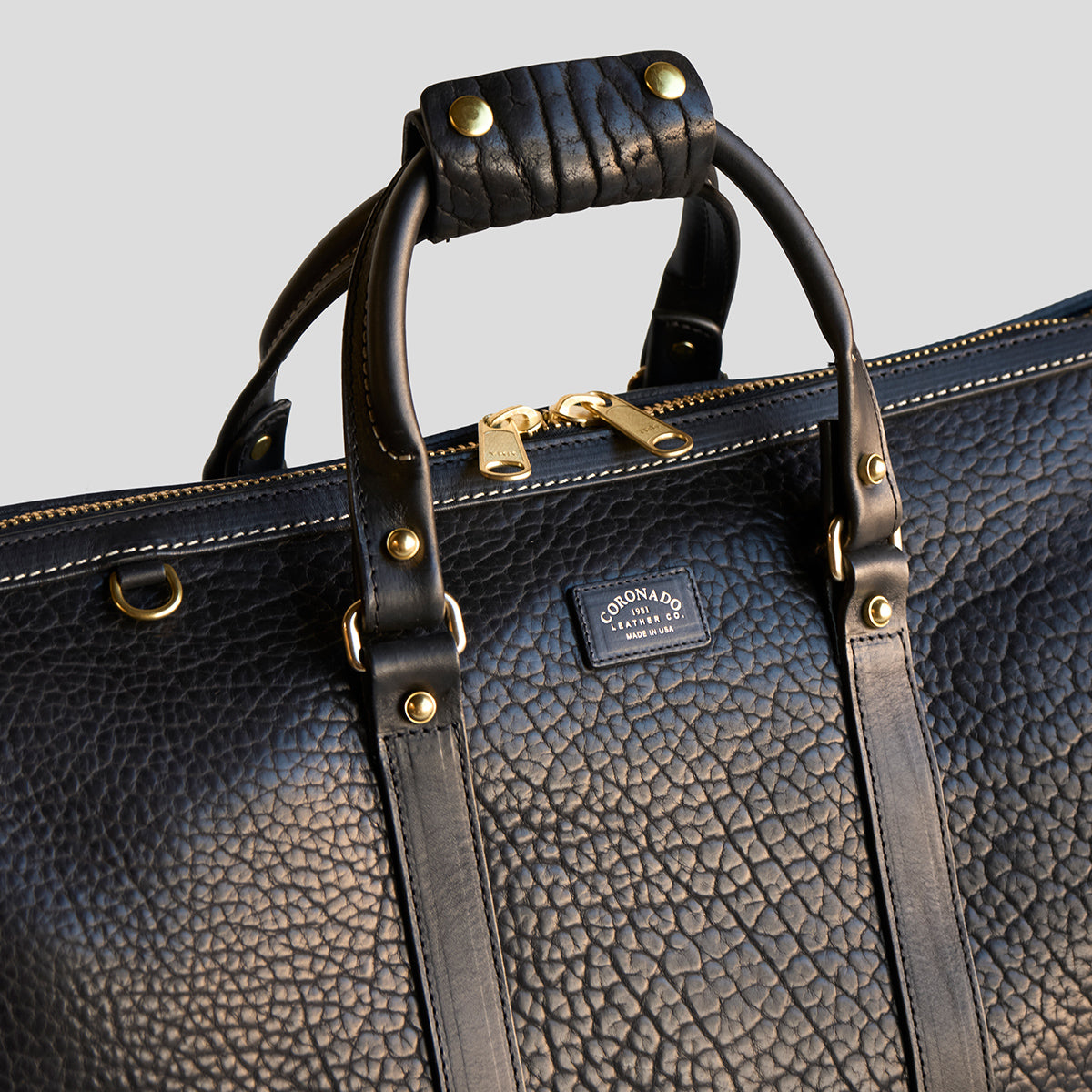 No.007 Duffel | Bison Black