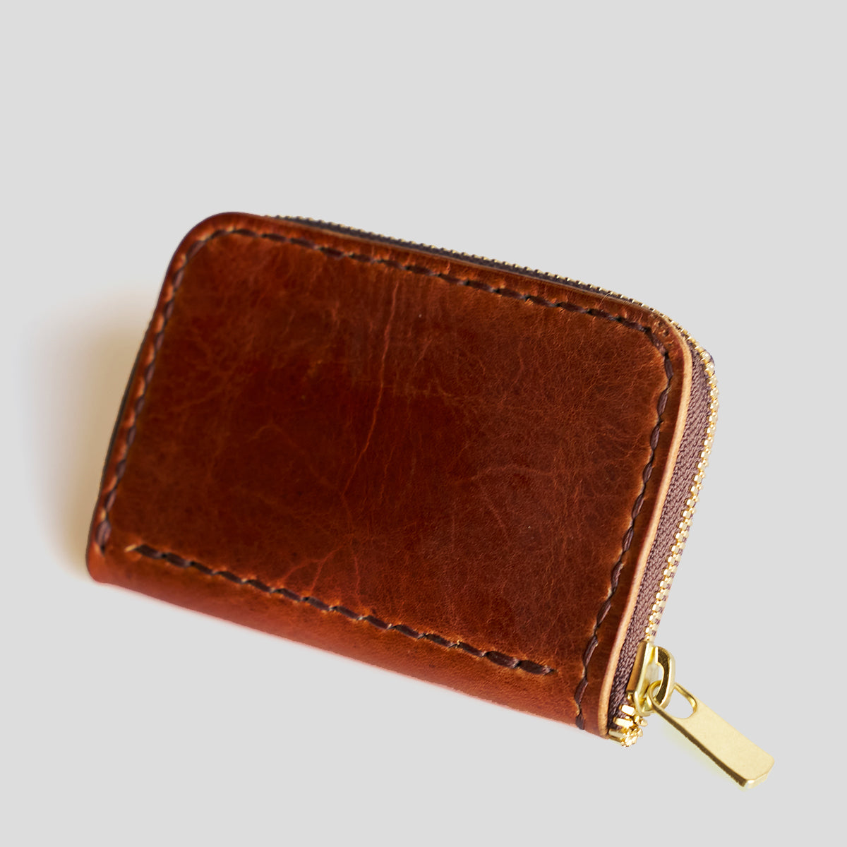 Full-Zip Dublin No.20 Wallet | Chestnut