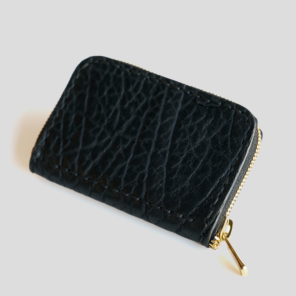 Full-Zip Bison No.20 Wallet | Black