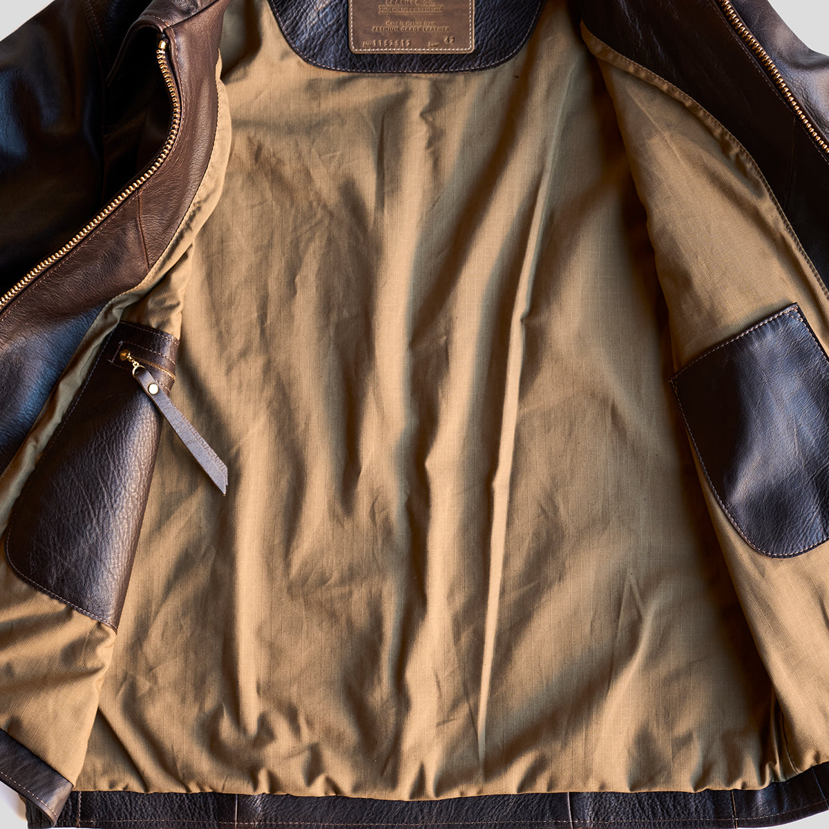 No.115 Classic Bomber | Horween® Horsehide Brown