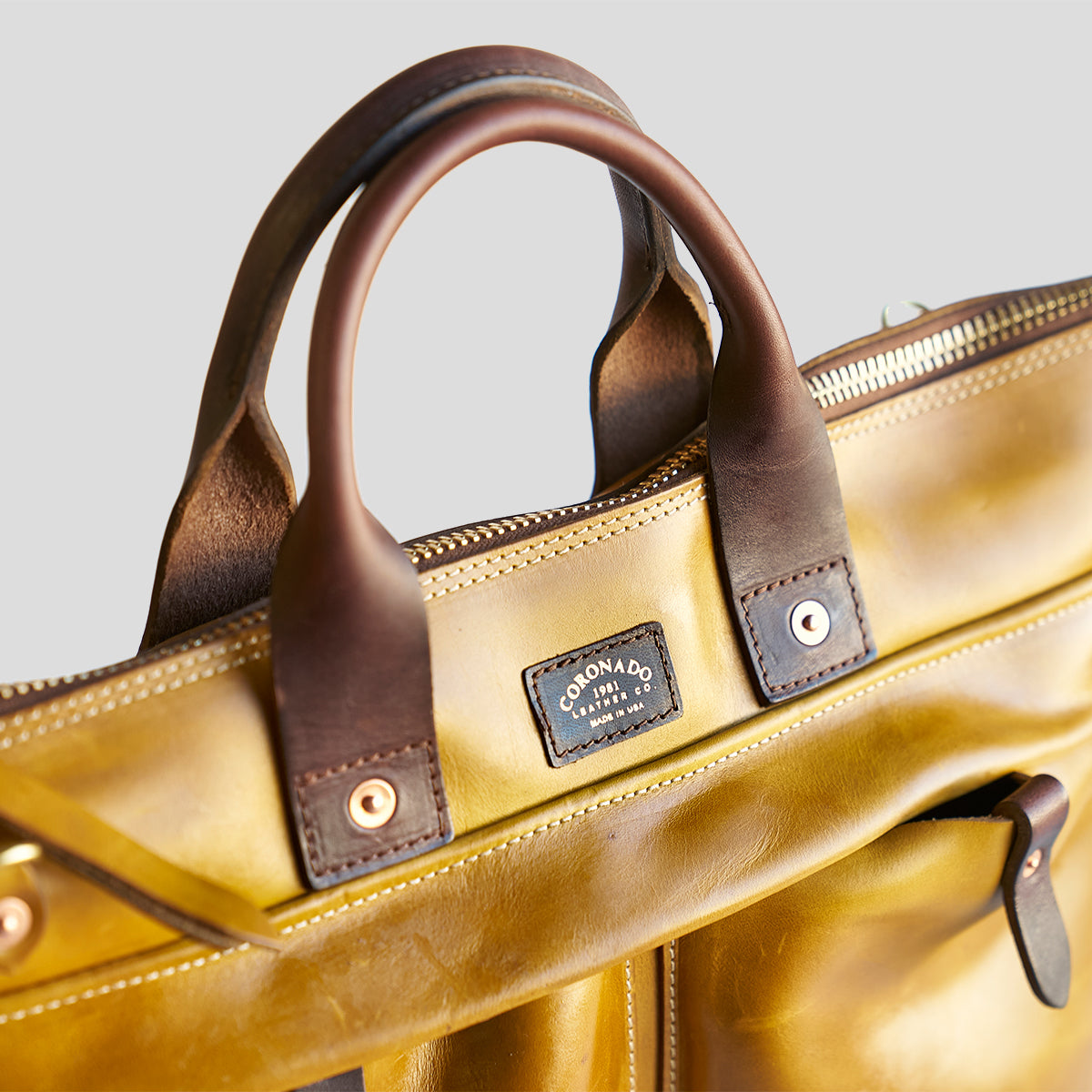 No.160 Primo Tote | CXL Saffron