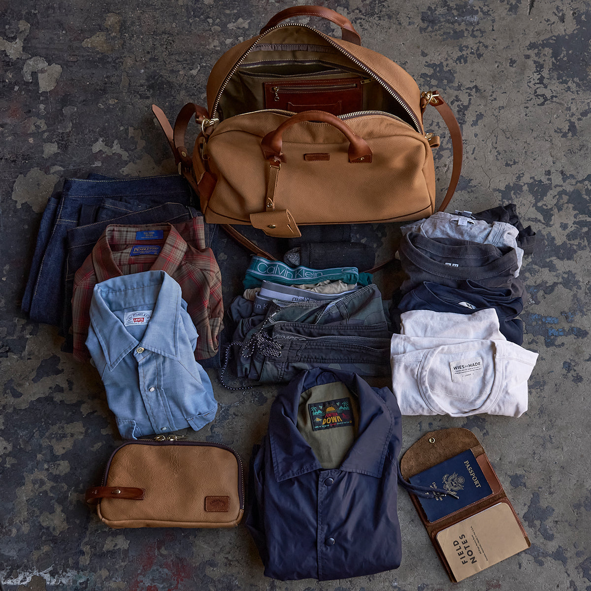 Horween® 1905 Tumbling Travel Set | No. 2506