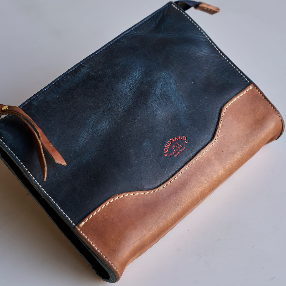 No.194 Utility Pouch | Stone-Washed Indigo