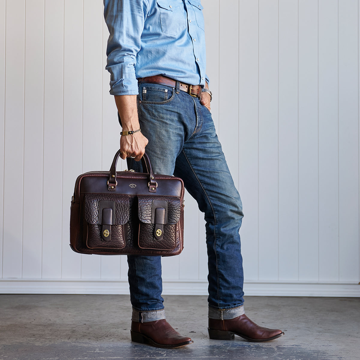 No.20 Classic J-Boot | Horween® Horsehide Brown