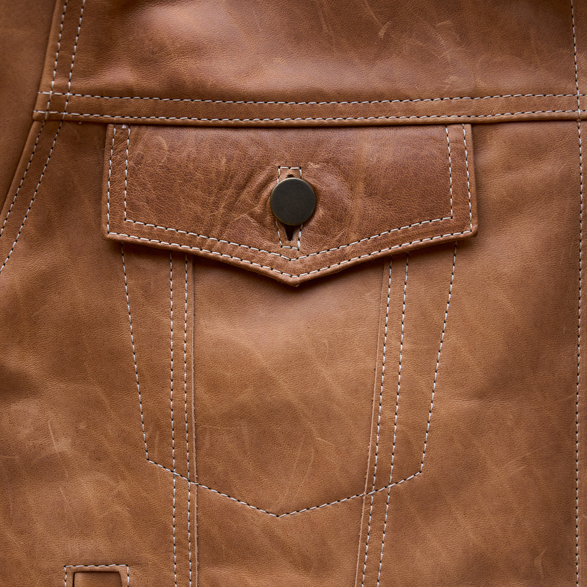 No.210 Dean | Horween® DHF Natural Horsehide LE