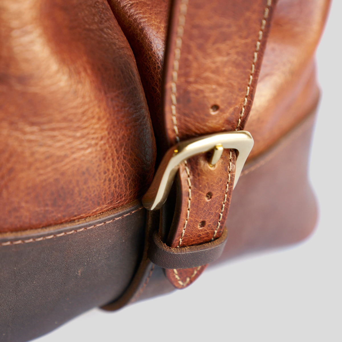No. 300 Field Bison Duffel | Antique Brown