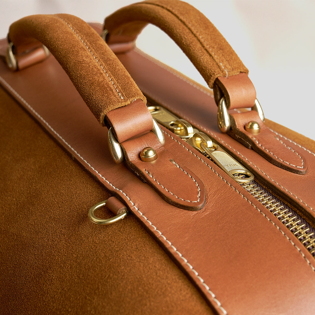 No.300 Field Duffel | WP Tan Suede
