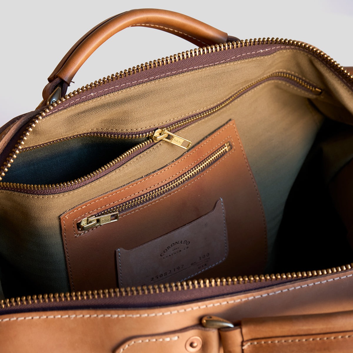 No.305 Union Weekender | Stone-Washed Horsehide x10