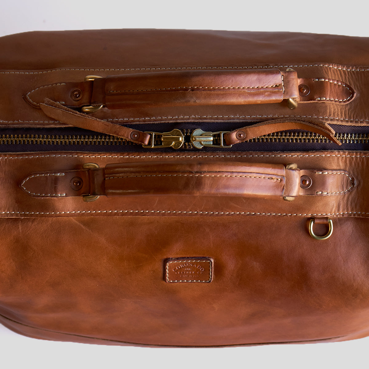 No.305 Union Weekender | Stone-Washed Horsehide x10