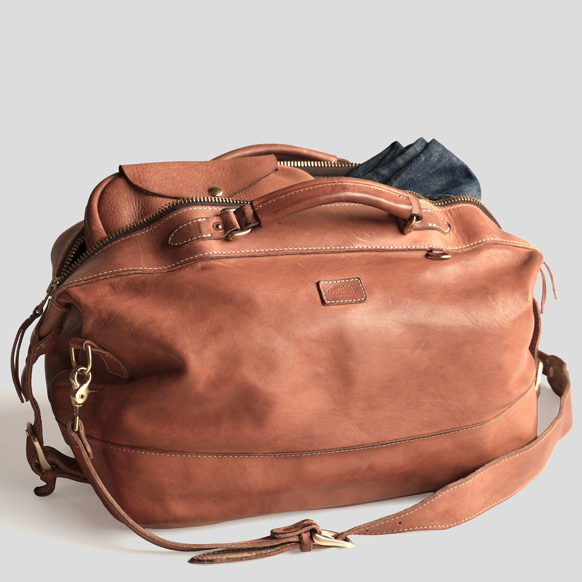 No.305 Union Weekender | Stone-Washed Horsehide x10