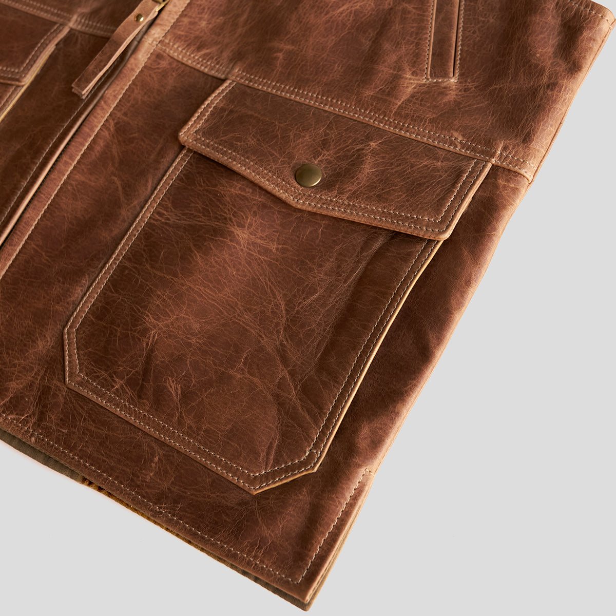 NO.330 Shelby II Vest | Stagecoach Tan
