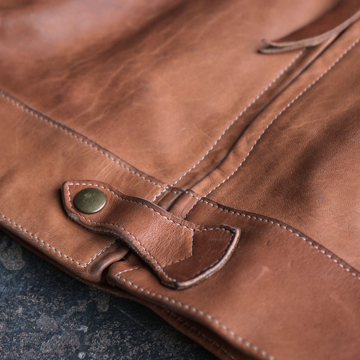 No.69 Union Jacket | Stone-Washed Horween® DHF Horsehide