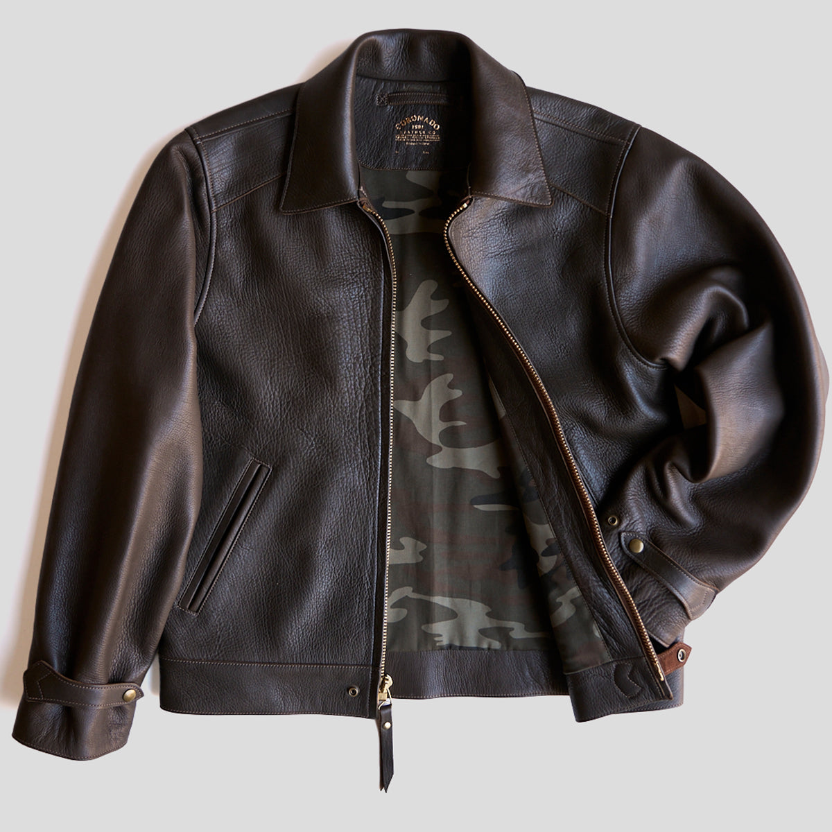 No.69 Union Jacket | Horween® Deerskin x8