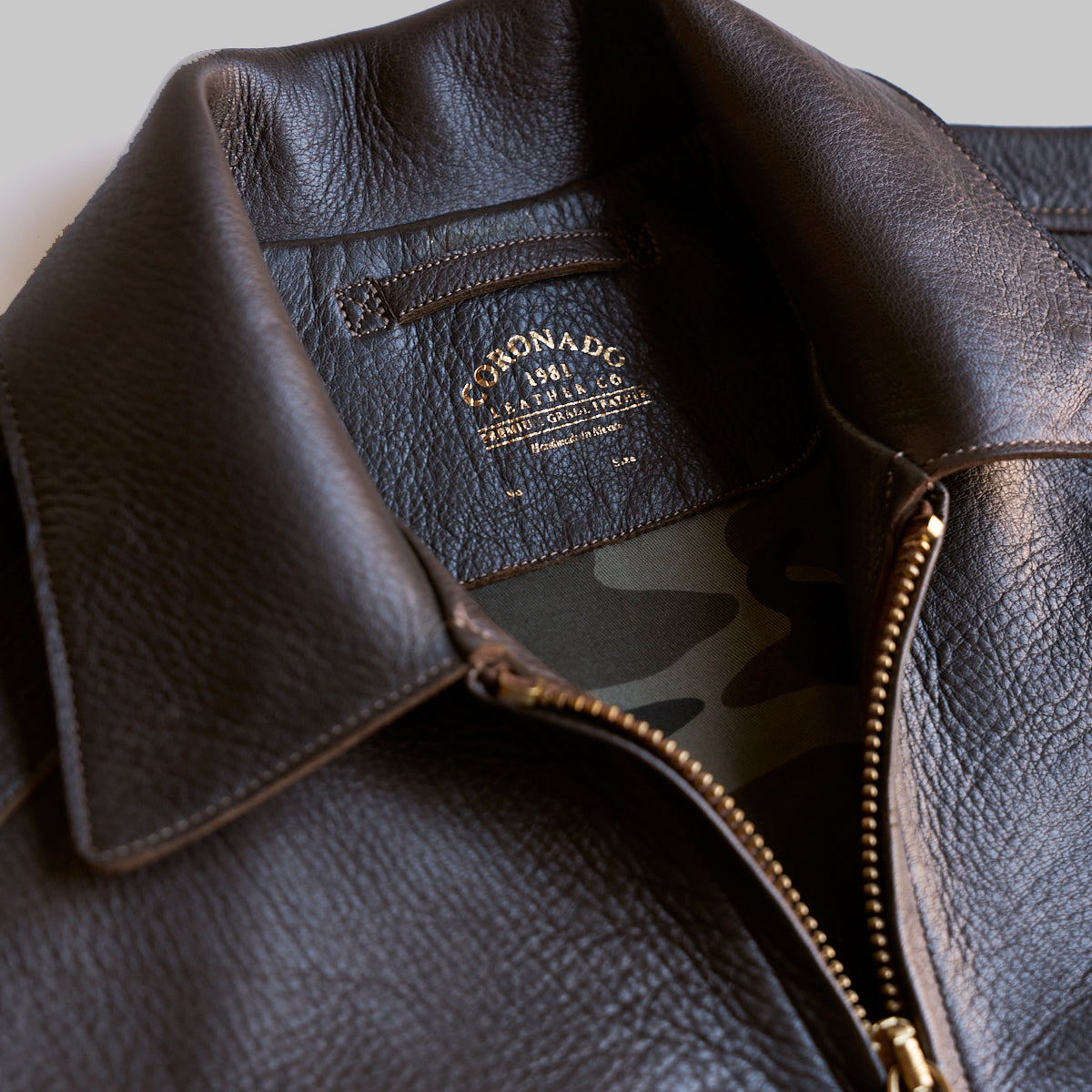 No.69 Union Jacket | Horween® Deerskin x8