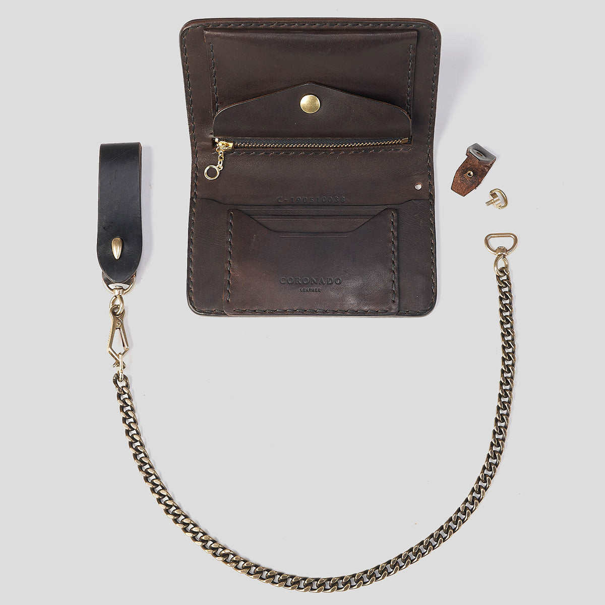 Chain & Belt Loop Add-On | Brass