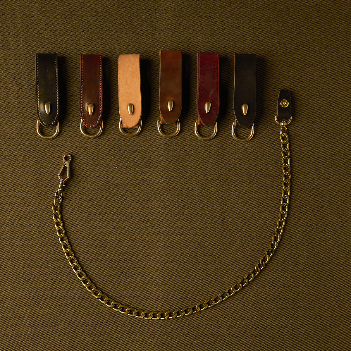 Chain & Belt Loop Add-On | Brass
