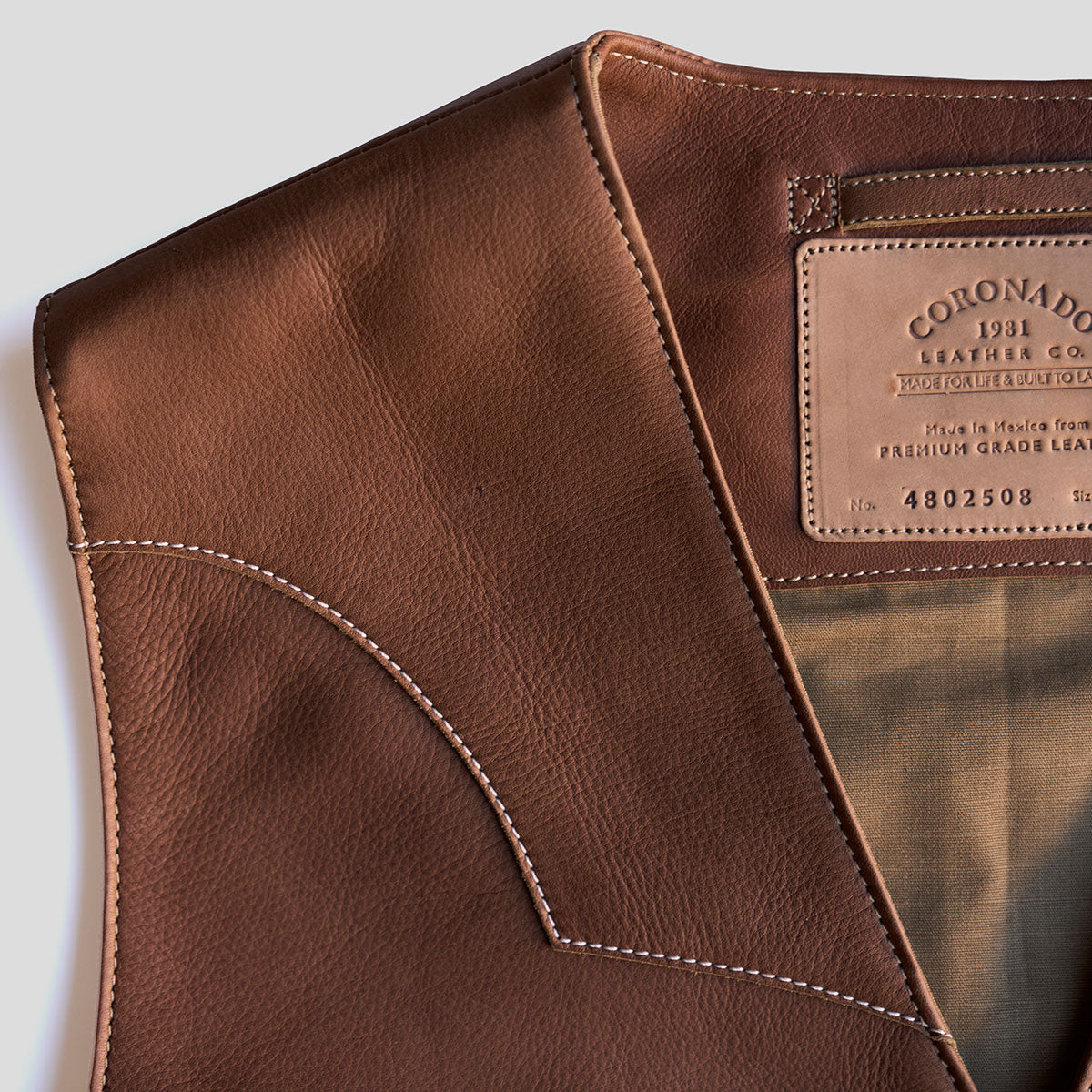 No.480 Fremont Vest | Napa Brown LE