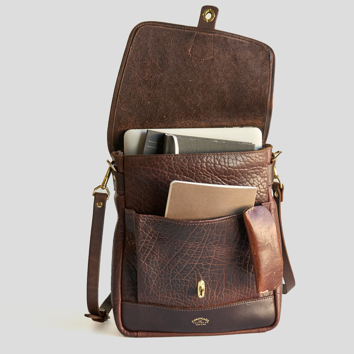 The No.522 Crossbody | Bison Brown