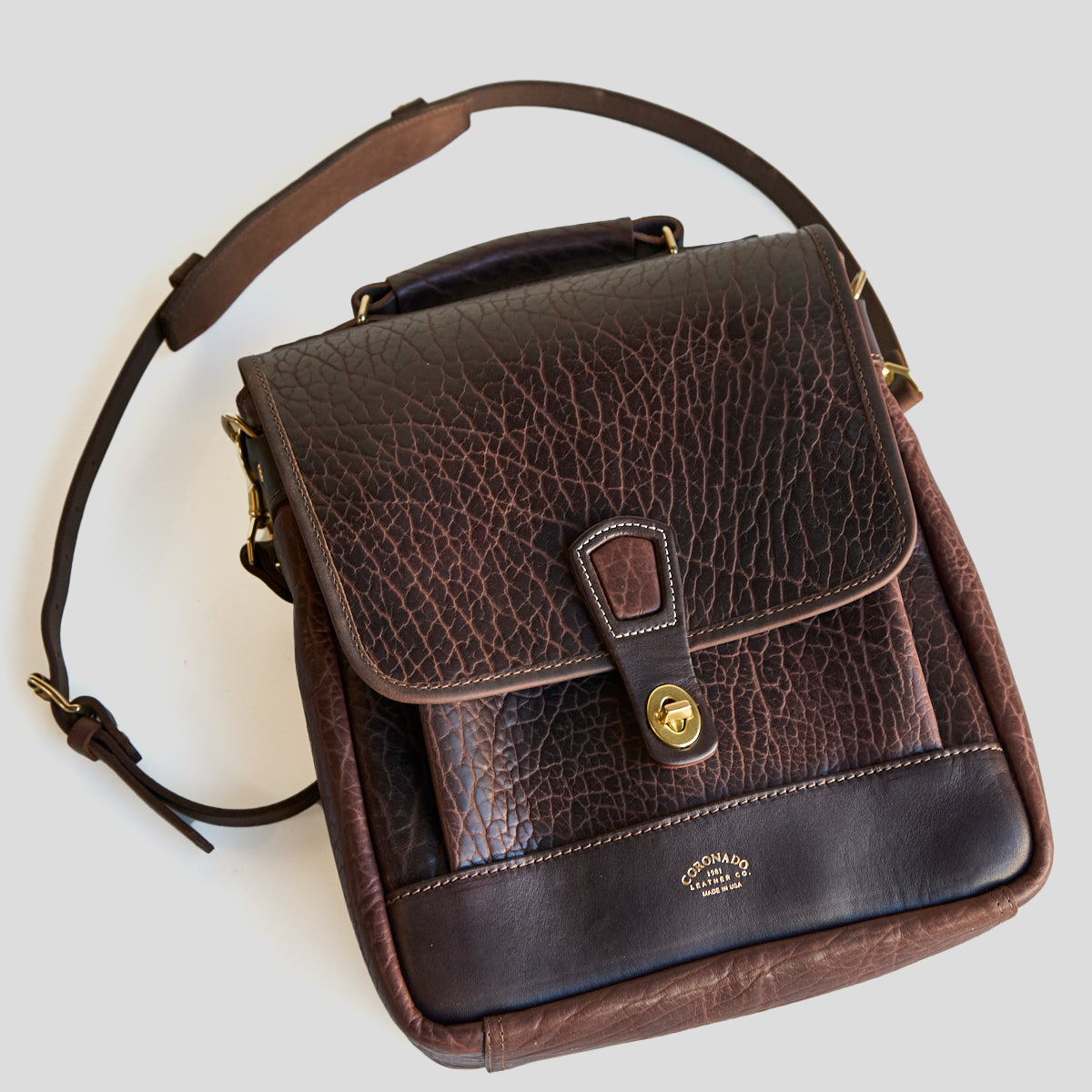The No.522 Crossbody | Bison Brown