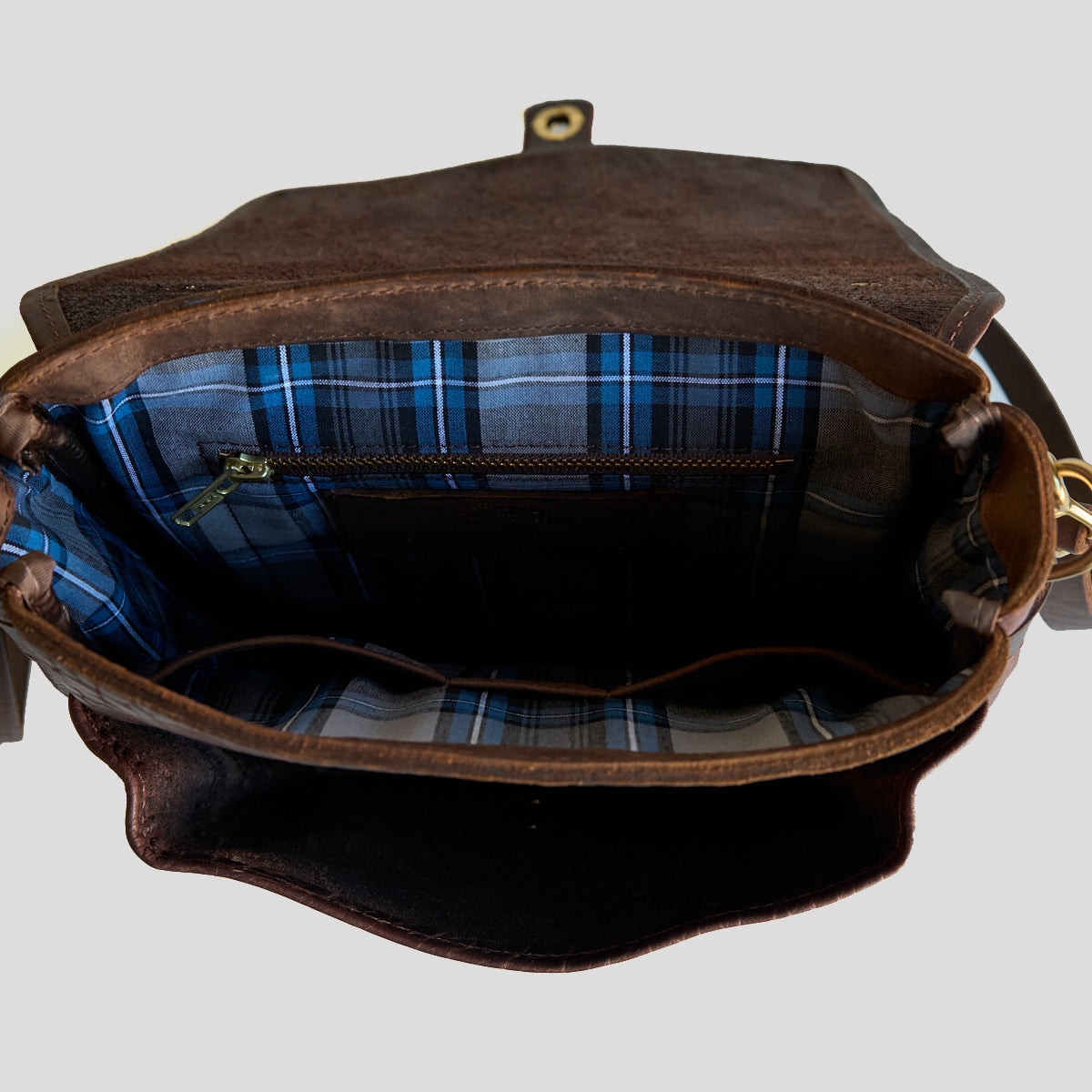 The No.522 Crossbody | Bison Brown
