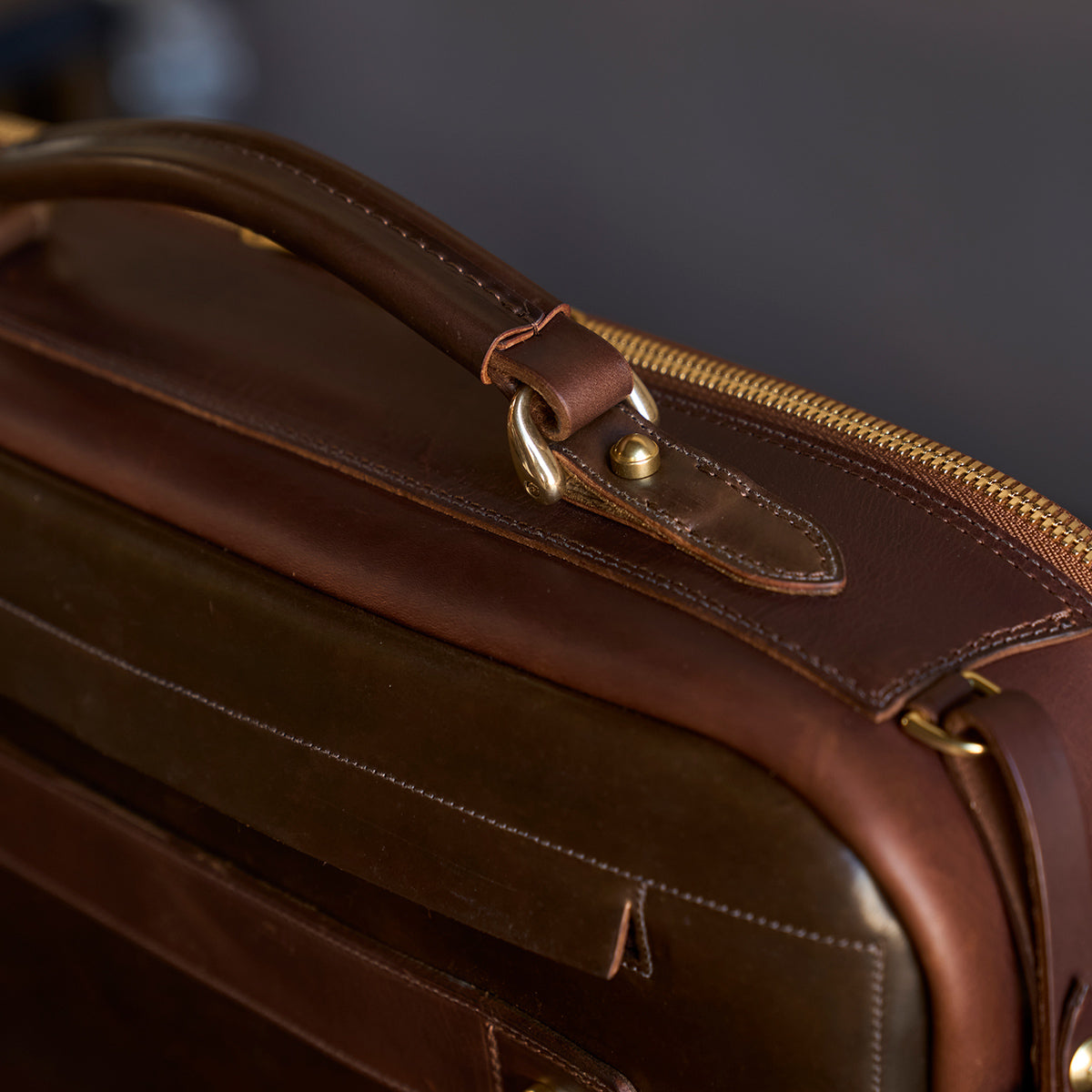 No.541 Chicago Shell Briefcase | Horween® No.16 (x1)