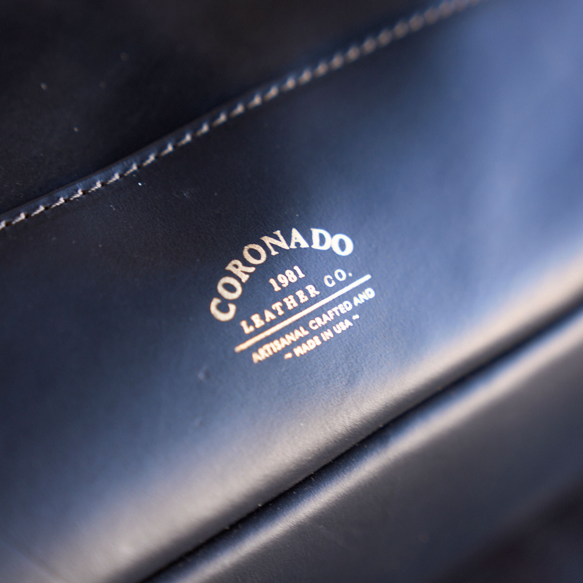 No.541 Chicago Shell Briefcase | Horween® Black Cordovan
