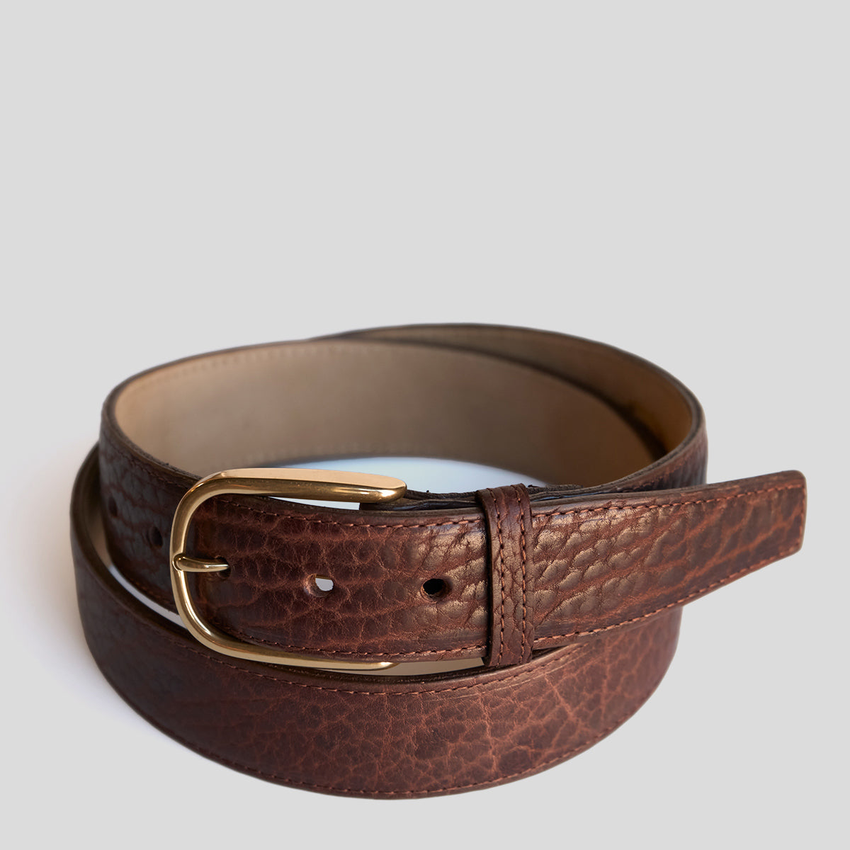 No.715 Executive Belt | Bison Brown