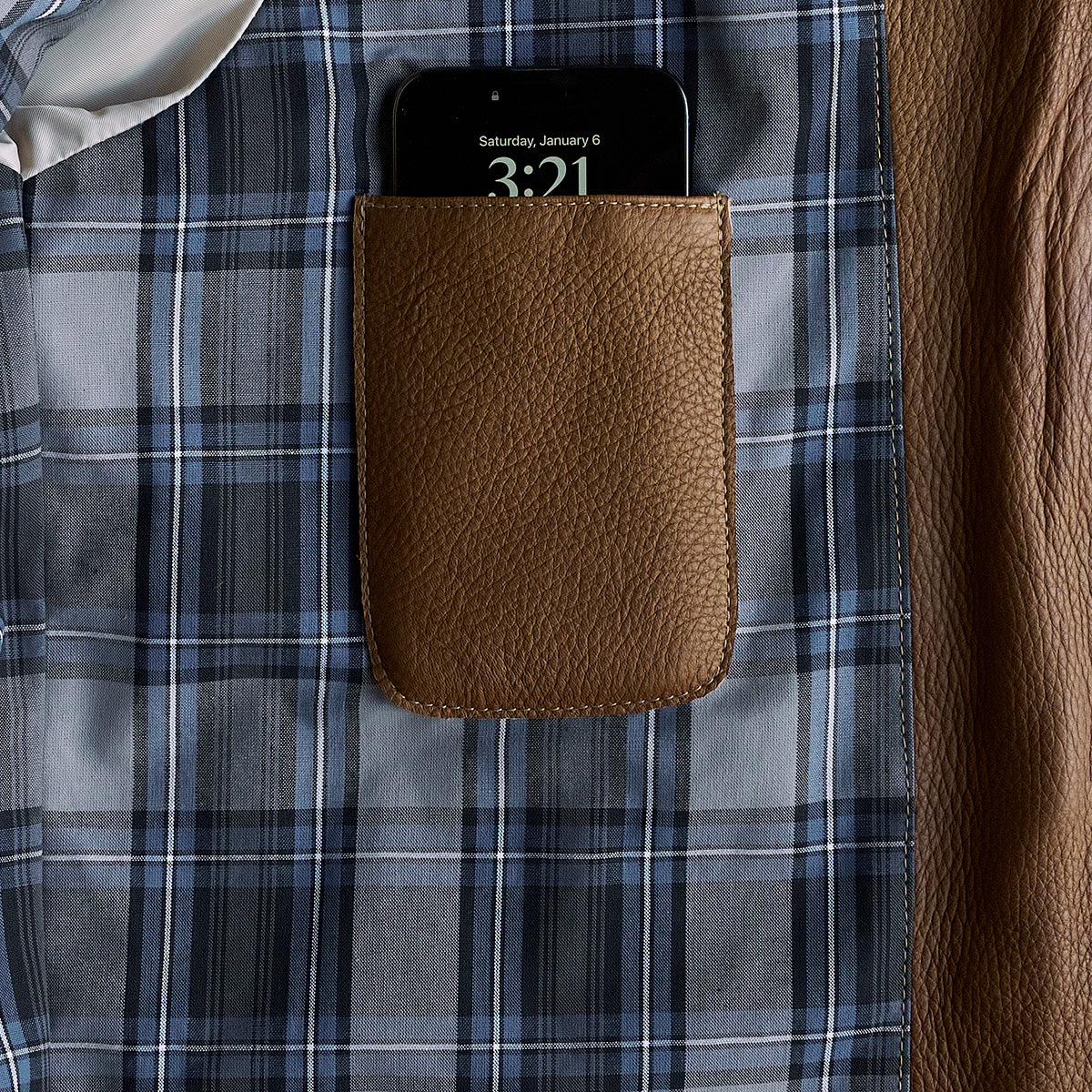 No.320 Garrison Jacket | Italian Deerskin Tan