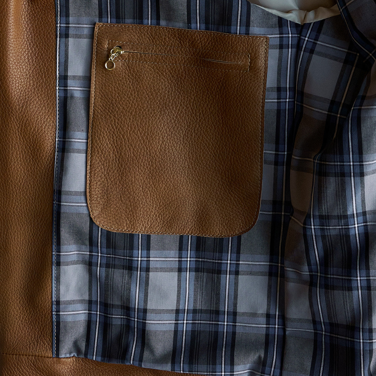 No.320 Garrison Jacket | Italian Deerskin Tan