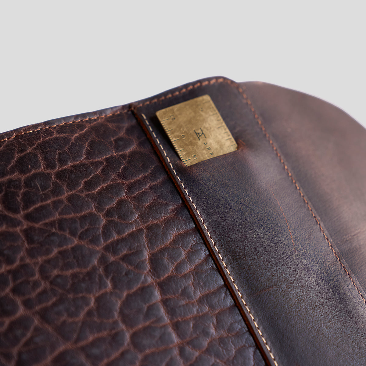 No.812 B5 Portfolio | Shrunken Bison Brown