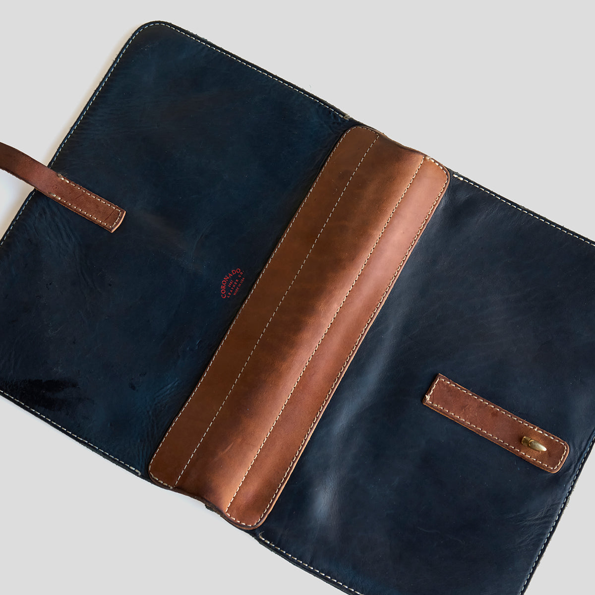 No. 901 Stone-Washed Folio | Indigo & Horse