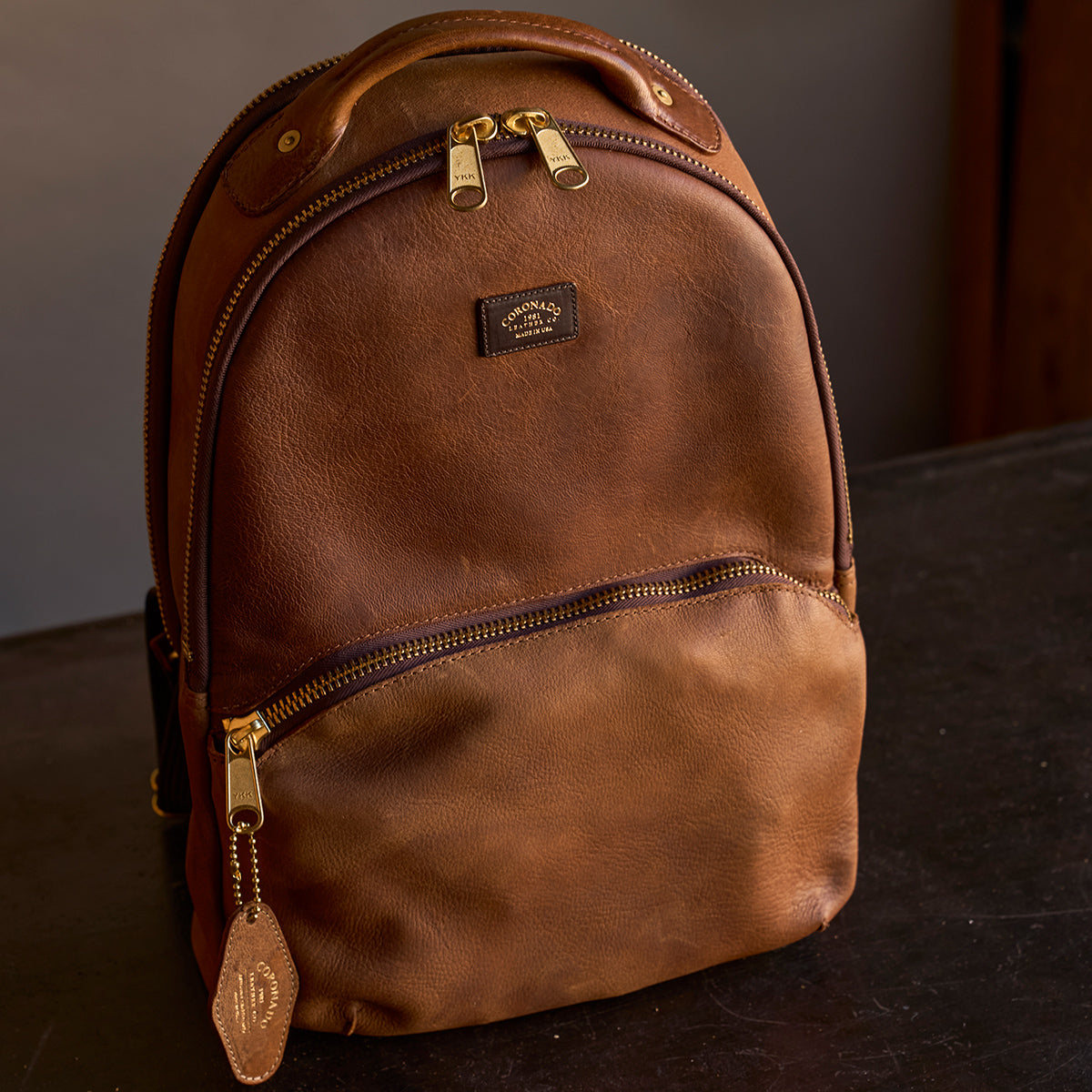 No.950 Clark II Backpack | Horween® Deerskin (x5)