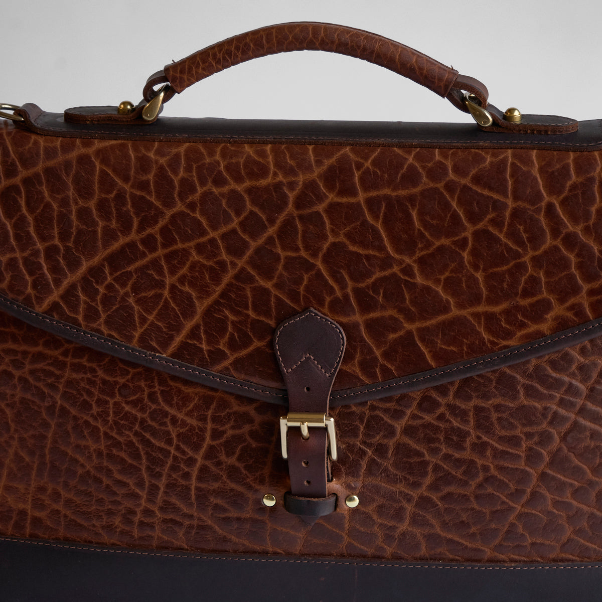 No.970 CO Executive Briefcase | Bison Walnut