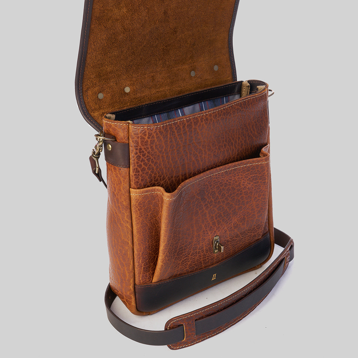 The No.522 Crossbody | Bison Walnut