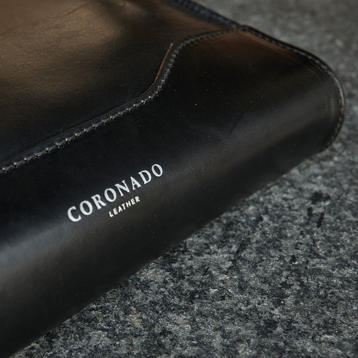 No.194 Utility Pouch | Horween® CXL Black