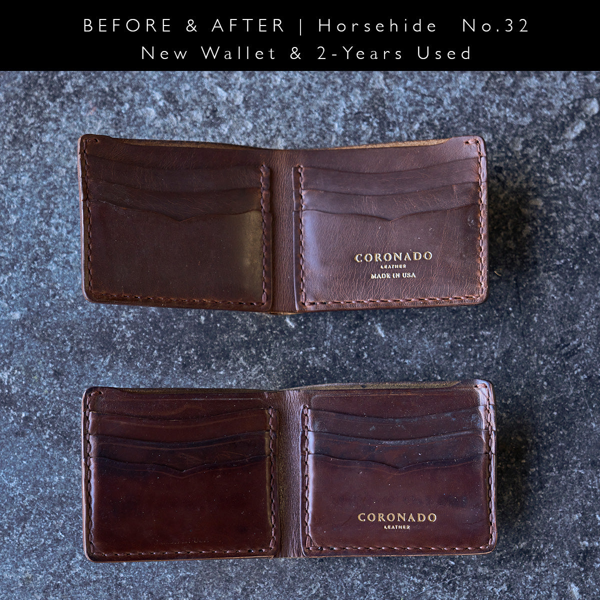 No.32 CXL Horsehide Wallet