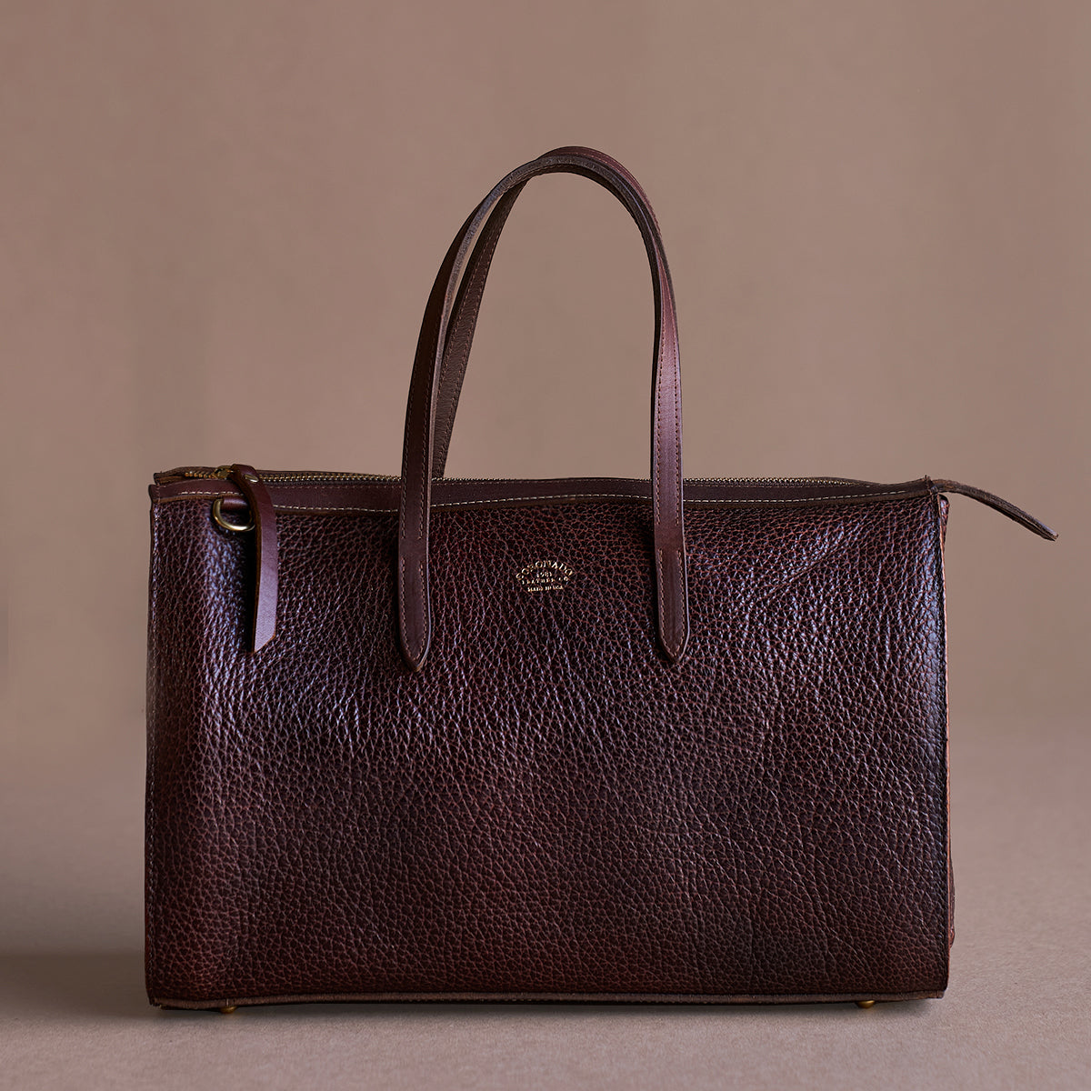 Adella Satchel No.600 | Horween® Bison Brown