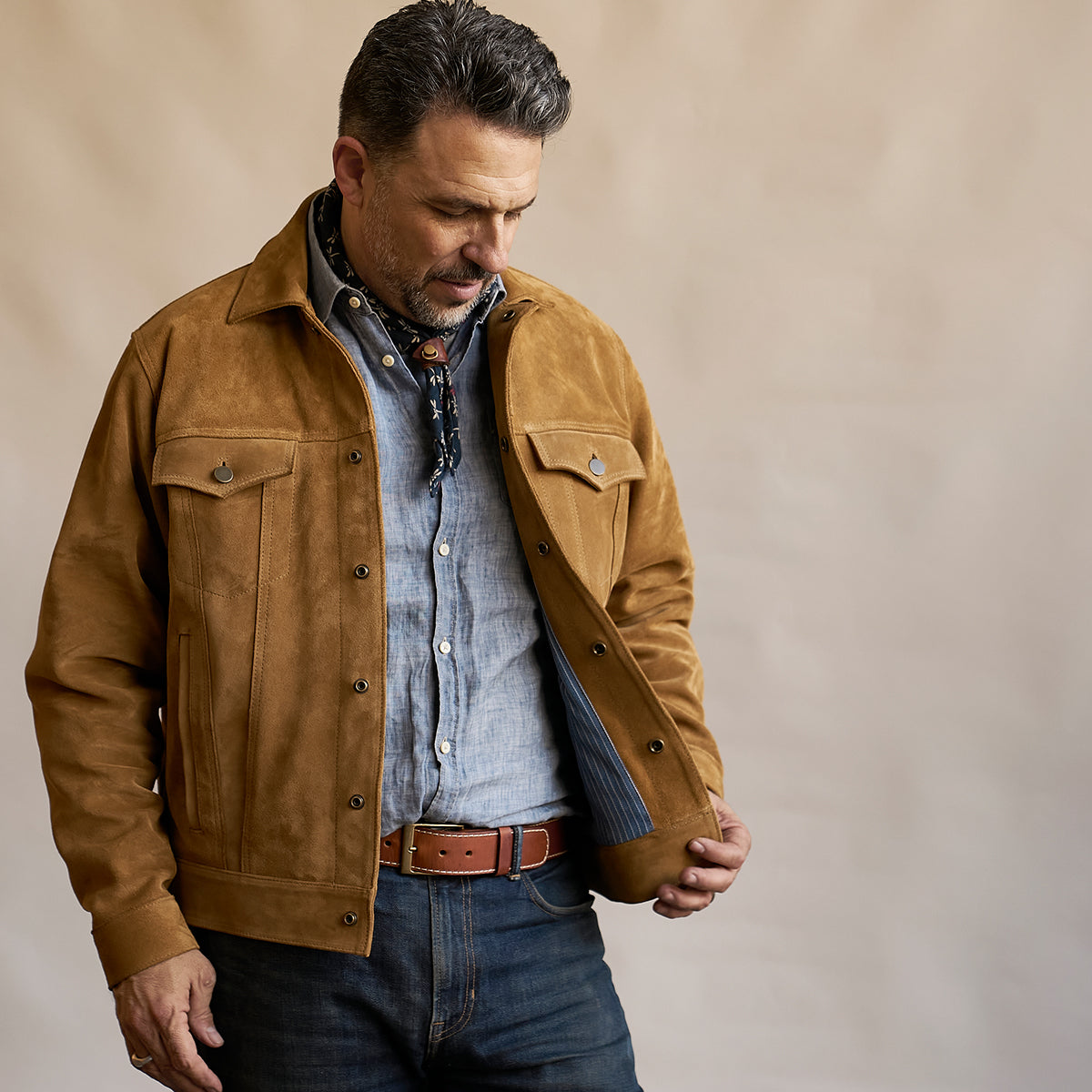 No.210 Dean Jacket | Italian Suede