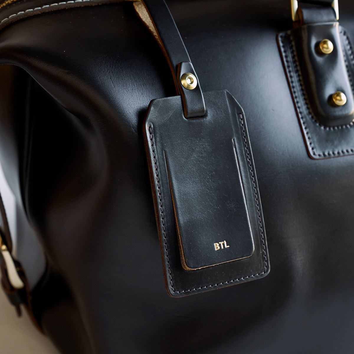 No.205 Duffel | Chromexcel x Shell Cordovan Black