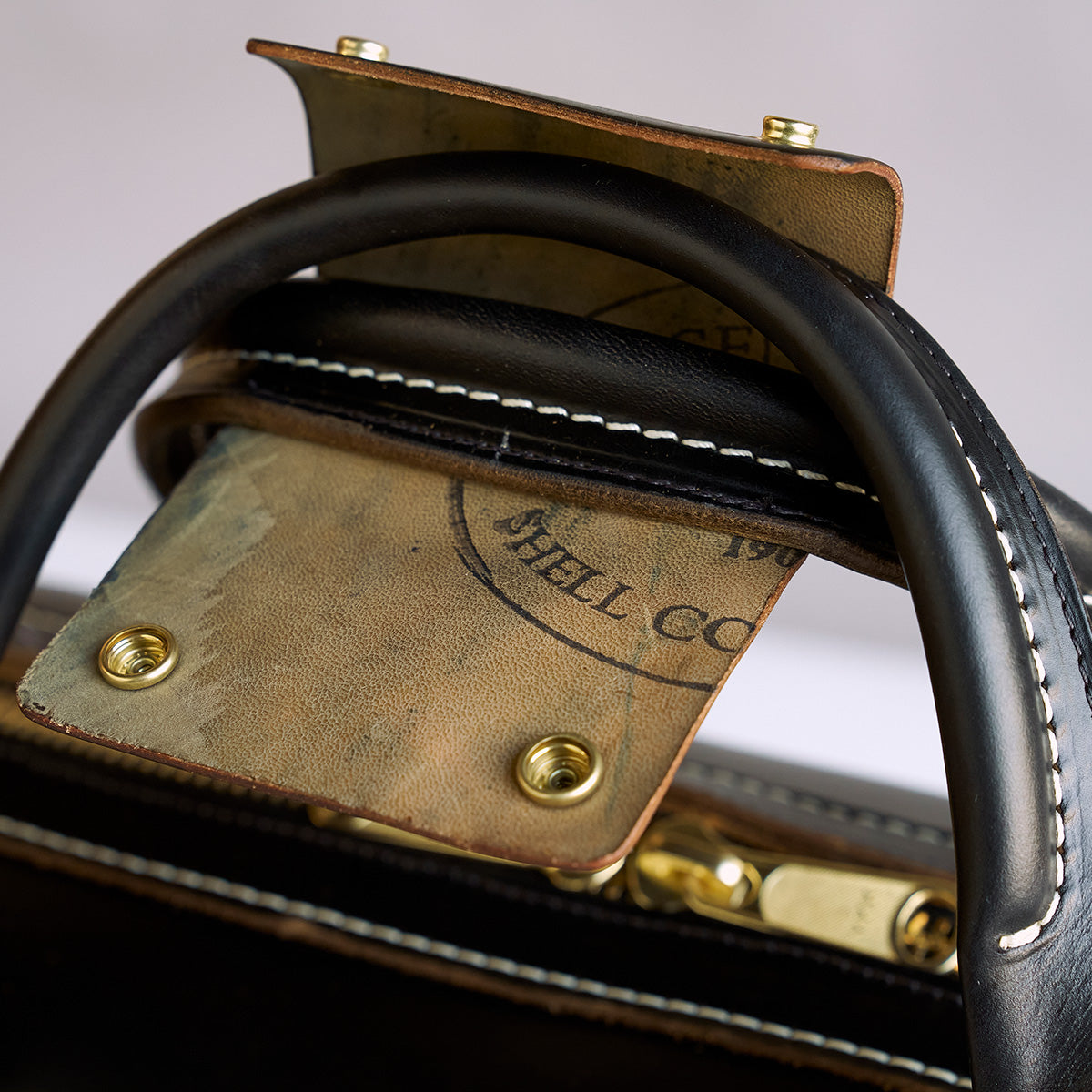 No.205 Duffel | Chromexcel x Shell Cordovan Black