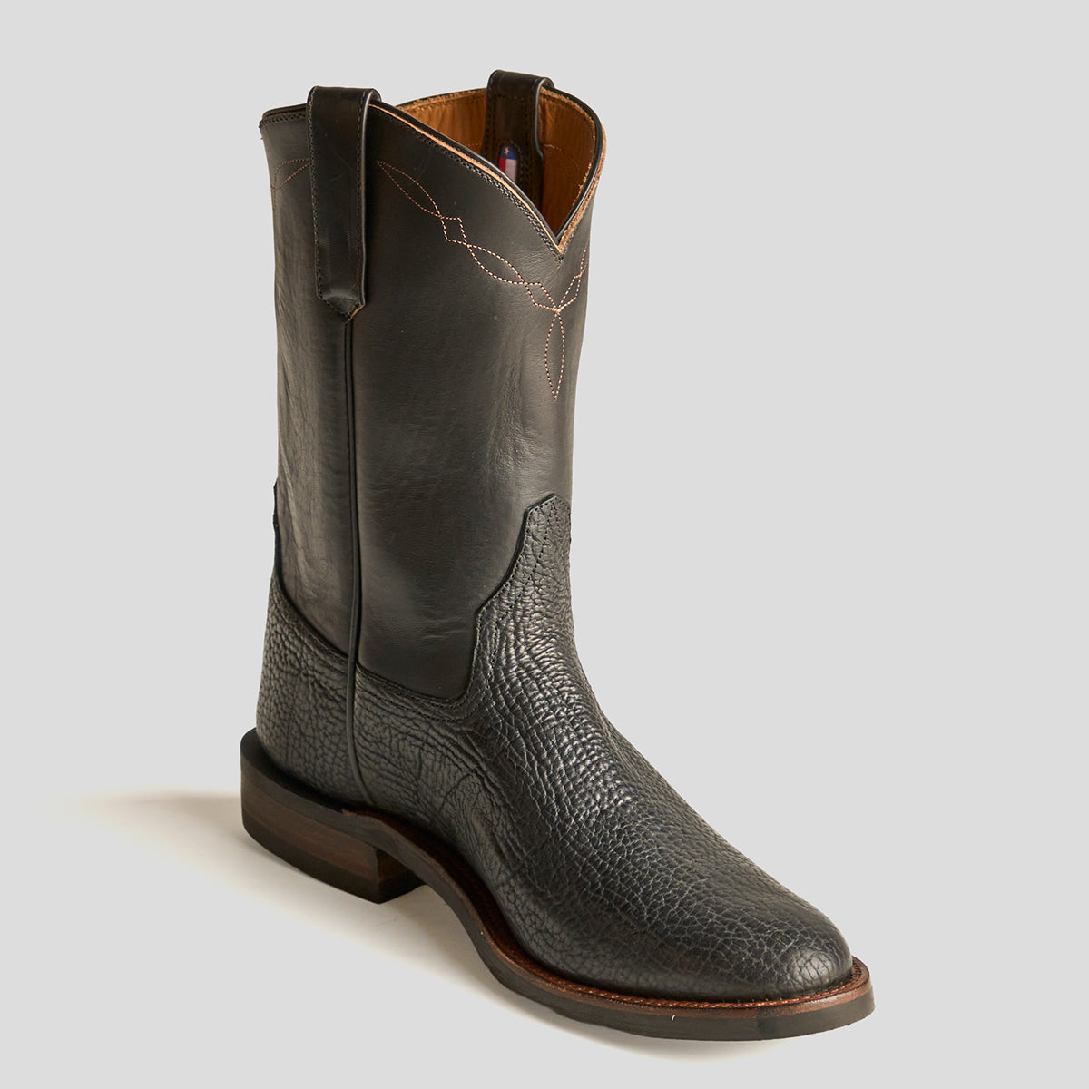 Roper Boot No.10 | Horween® Black Bison