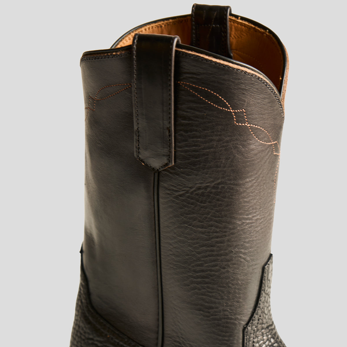 Roper Boot No.10 | Horween® Black Bison