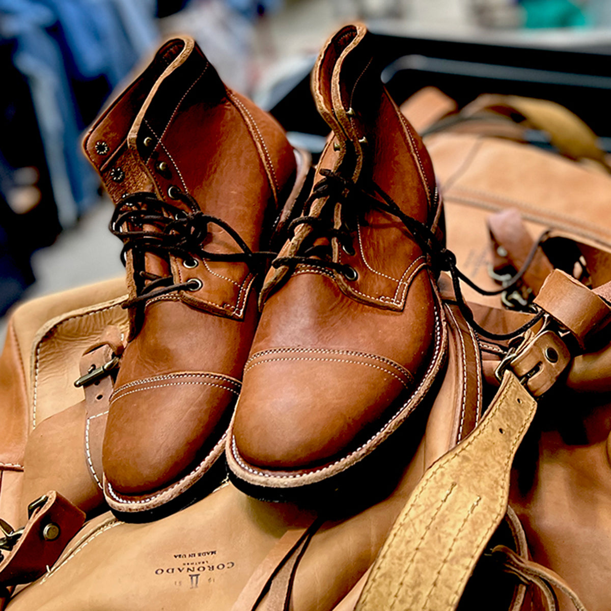 Vintage Rios Boot No.92 | Stone-Washed Tan