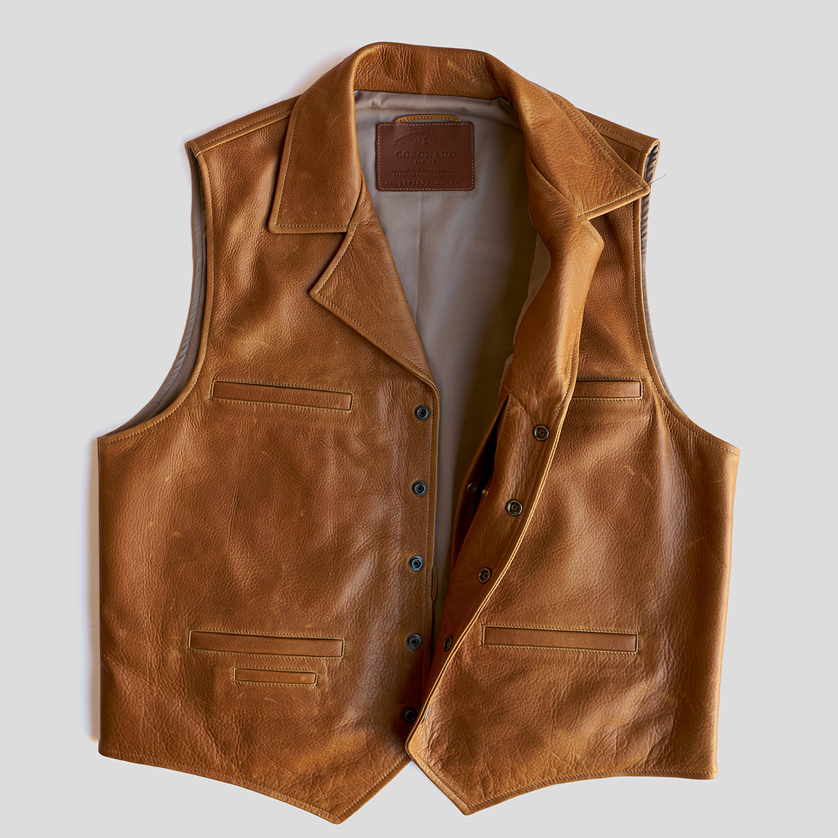 No.39 Ranchers Vest | Saddle