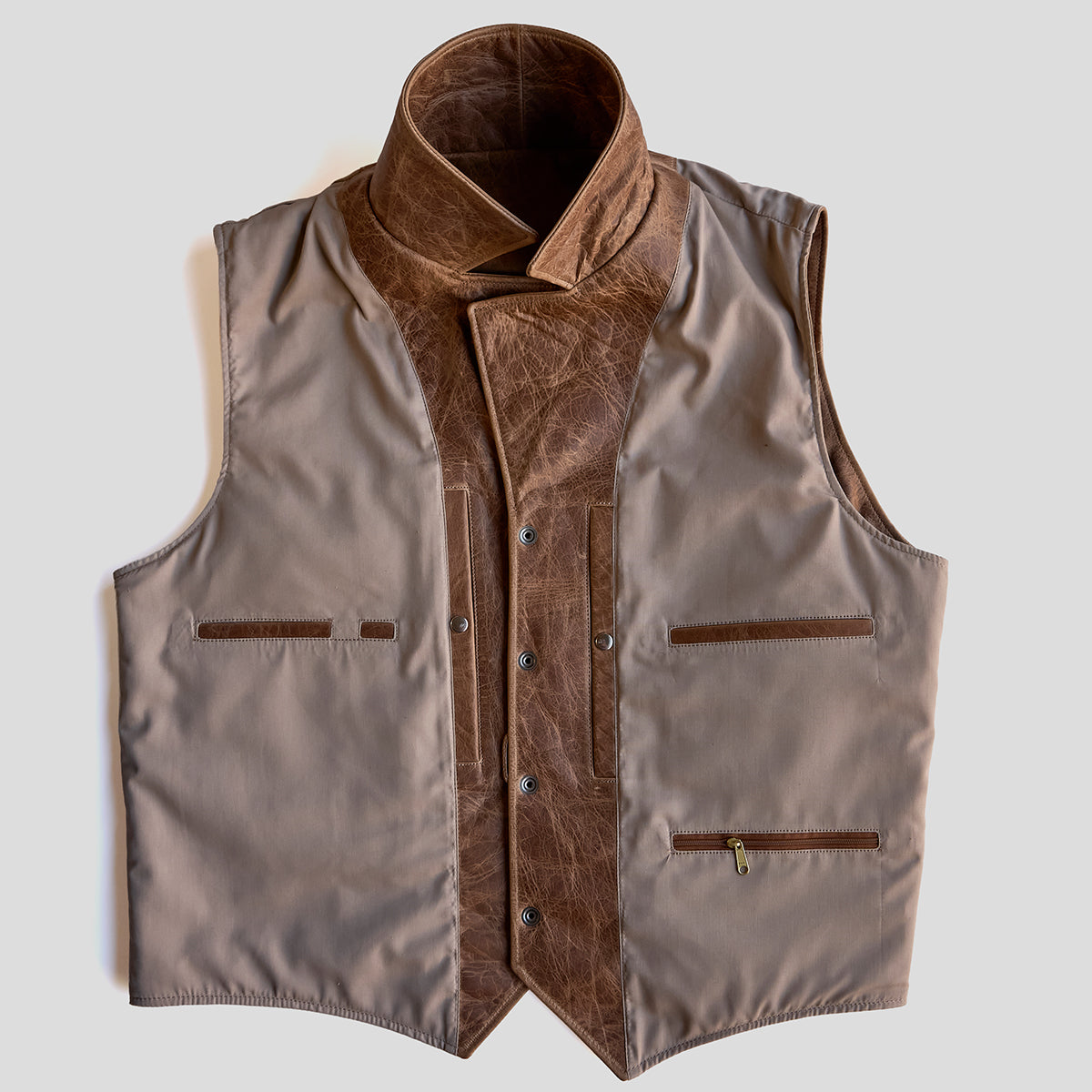 No.39 Ranchers Vest | Stagecoach Tan