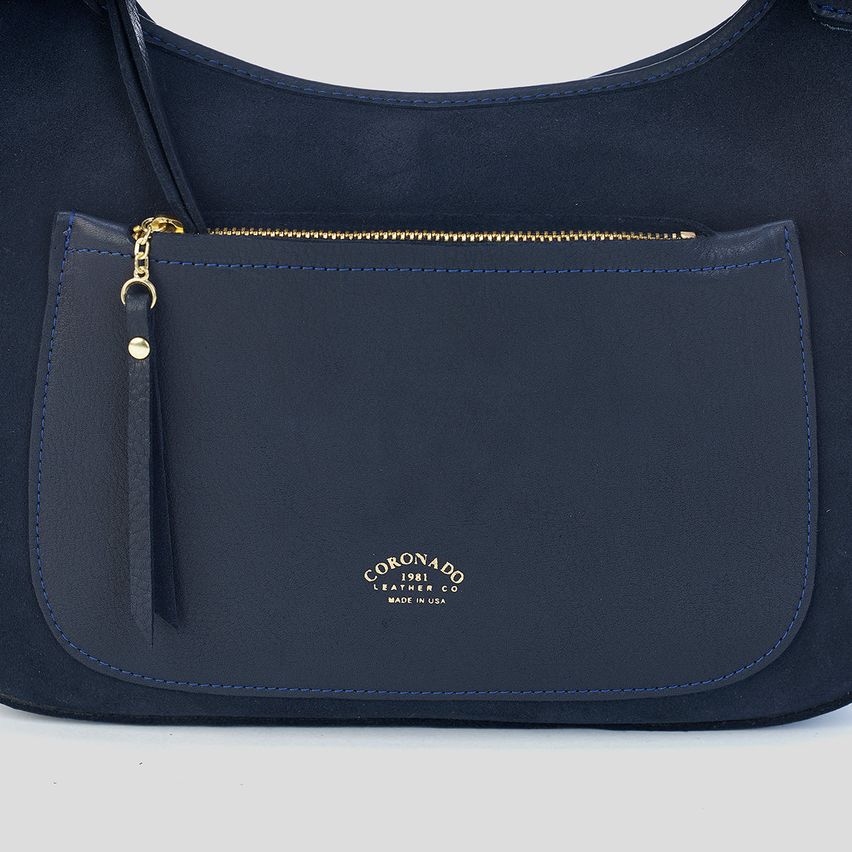 Jackie Hobo No.2 | LE Suede Navy x15