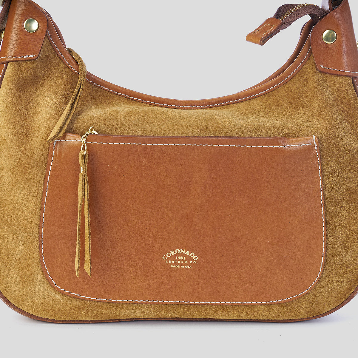 Jackie Hobo No.2 | Suede Natural x15