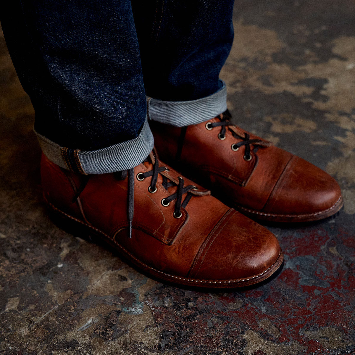 Vintage Rios Boot No.92 | Stone-Washed Tan